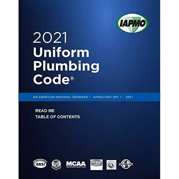 2021 Uniform Plumbing Code with Tabs Paperback 978-1944366476
