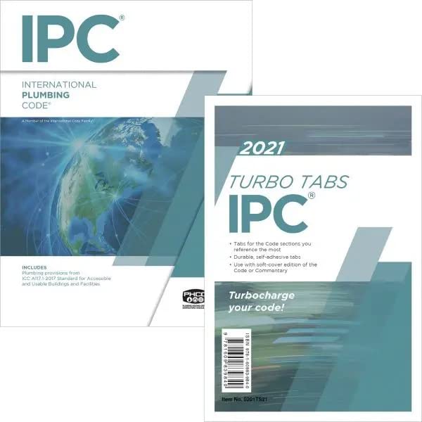 2021 International Plumbing Code & Tab Combo Paperback – January 1, 2021 - bestbooksdeals