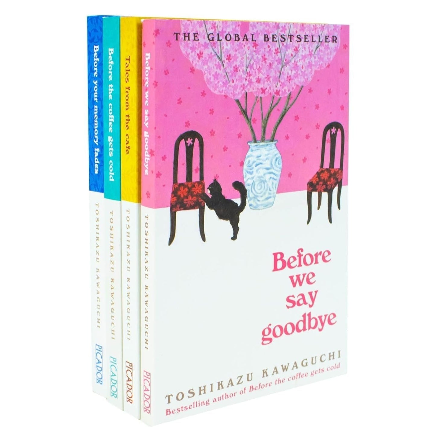 4 Books collection Set: Before The Coffee Gets Cold, Tales From The Cafe, Before Your Memory Fades & Before We Say Goodbye Paperback