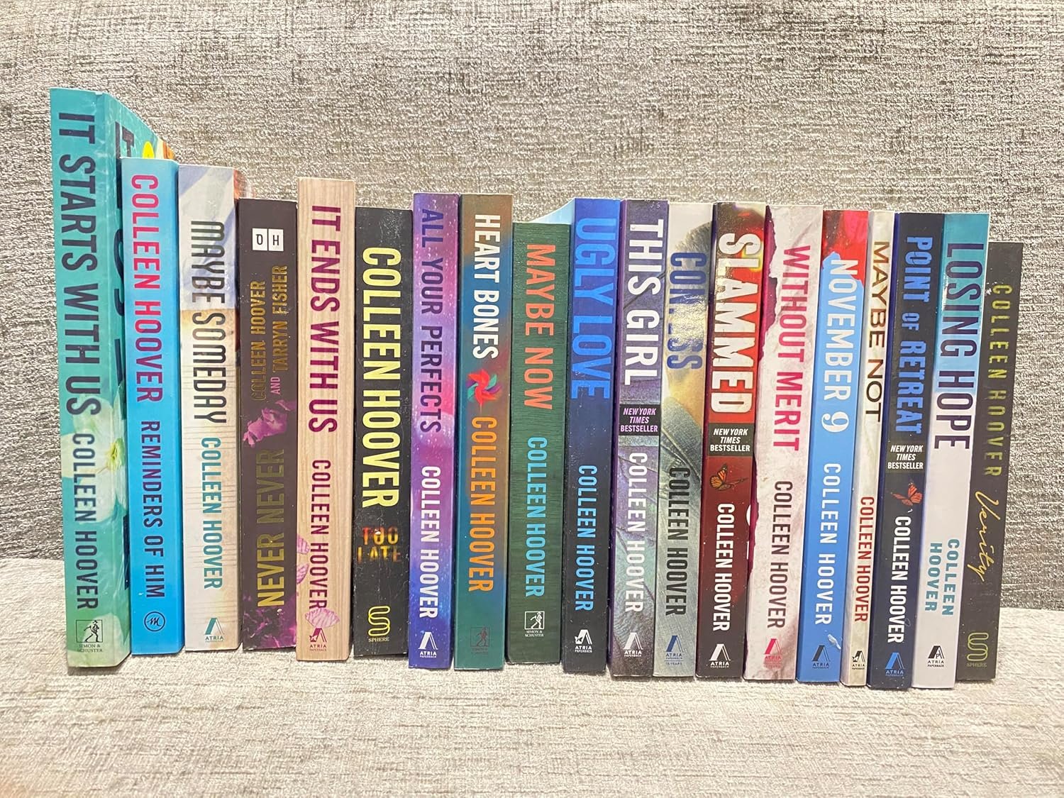 Colleen Hoover 19 Books Set..Paperback