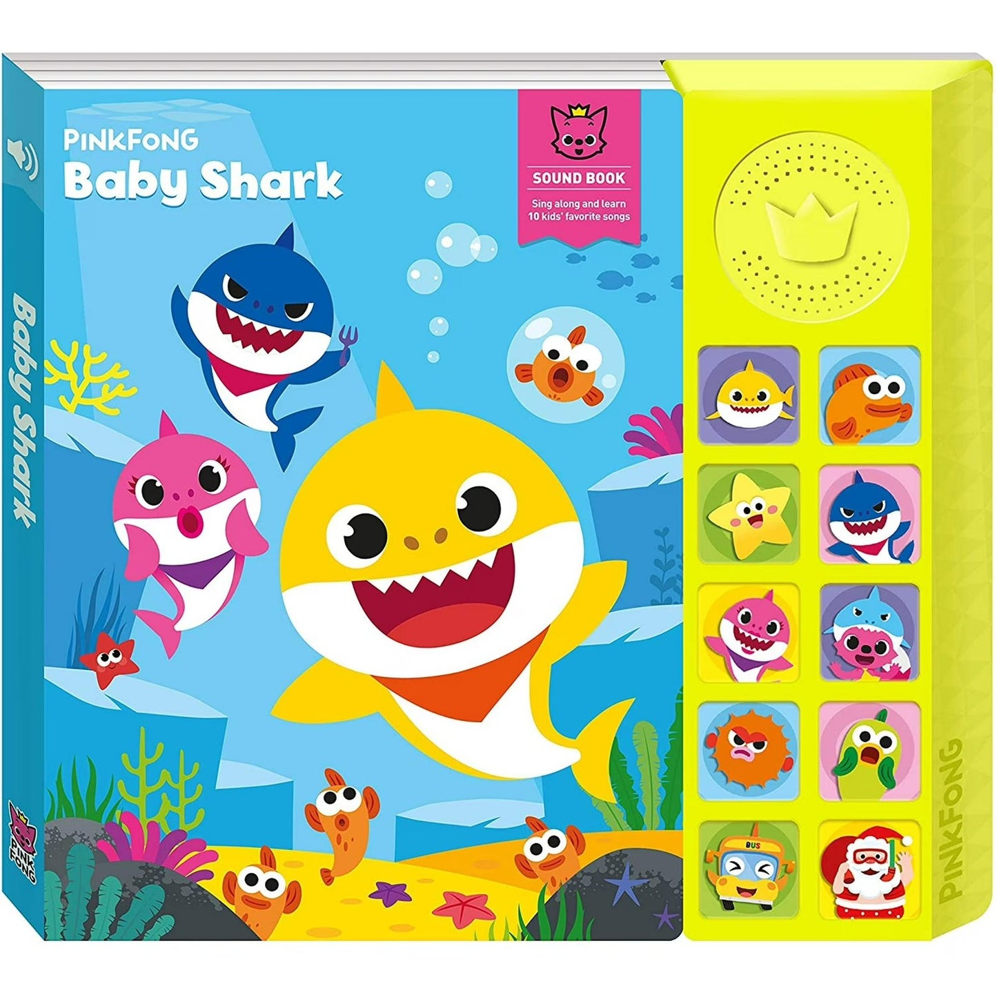 Baby Shark Sing-Along Sound Book (1 Button) B08BHX1RMV