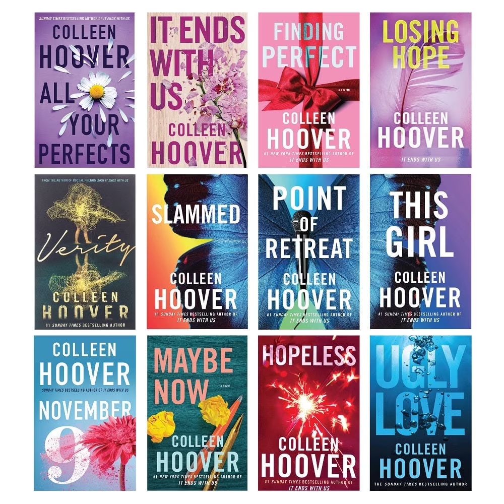 Colleen Hoover Collection 12 Book Set (It Ends With Us, Ugly Love, November 9, V B0BPDHS9HZ