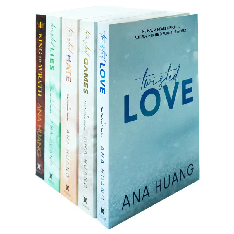 Ana Huang Collection 5 Books Set Inc Twisted Series & King of Wrath - bestbooksdeals
