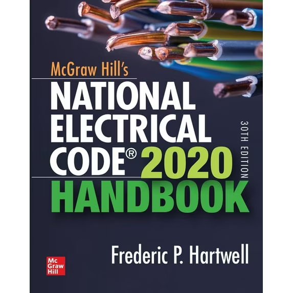 McGraw-Hill's National Electrical Code 2020 Handbook, 30th Edition, (Hardcover) 978-1260474800